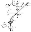 Page A Diagram and Parts List for YP145  Weed Eater Trimmer